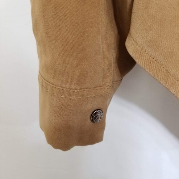 ITEM&CO snap front top suede like fabric - Picture 10 of 12